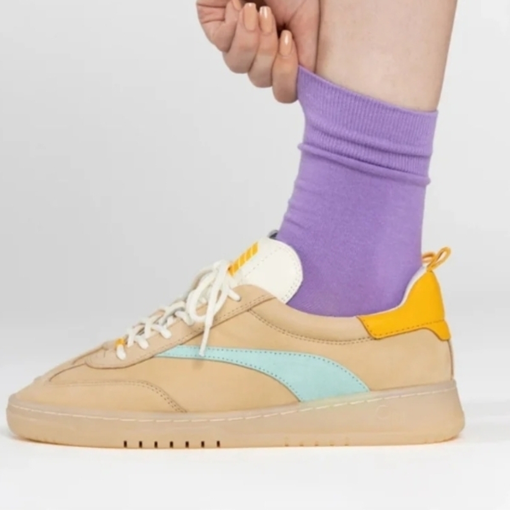 🤎🔹️Oncept 🔹️oak Leather panama Sneakers Size 6